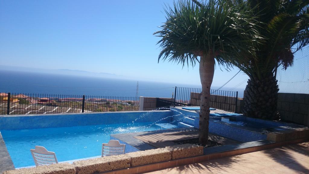 Luxury Villa Ocean Views Heated Pool Private Candelaria Exterior photo
