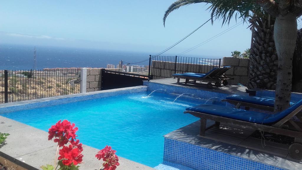 Luxury Villa Ocean Views Heated Pool Private Candelaria Exterior photo